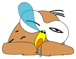 Strange Owl sticker #9837461