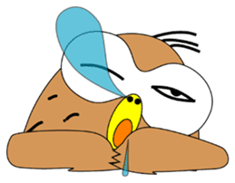 Strange Owl sticker #9837461