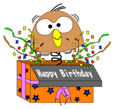 Strange Owl sticker #9837469