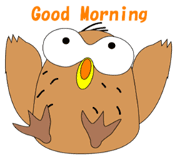 Strange Owl sticker #9837472