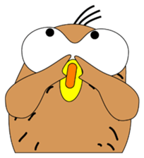 Strange Owl sticker #9837477