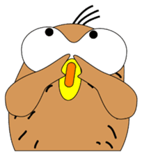 Strange Owl sticker #9837477