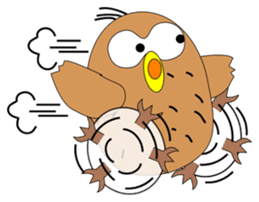 Strange Owl sticker #9837490