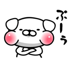 Samurai dog! sticker #9837867