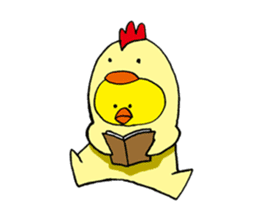 Costume Chick sticker #9837908