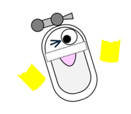 Japanese style restroom sticker #9838155