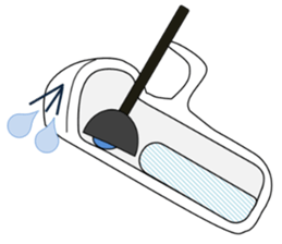 Japanese style restroom sticker #9838165