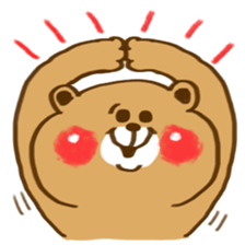 Say 'OK' & 'thank you' with cute animals sticker #9838504