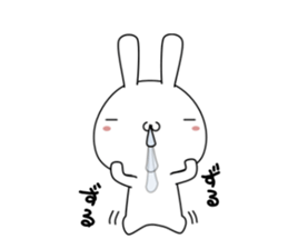 the pretty rabbit 2 sticker #9838873