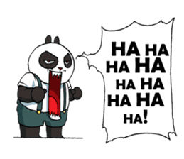 Wanara: Big Boss Panda sticker #9839301