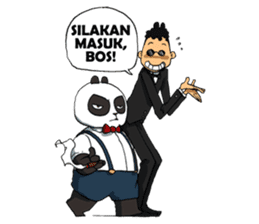 Wanara: Big Boss Panda sticker #9839315