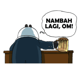 Wanara: Big Boss Panda sticker #9839318