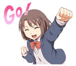 Sticker of girl temptation sticker #9839363