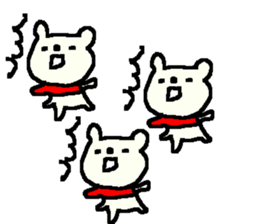 Samurai bear stickers! sticker #9839520