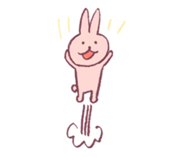 pencil rabbit sticker #9839562