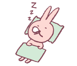 pencil rabbit sticker #9839566