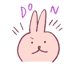 pencil rabbit sticker #9839568