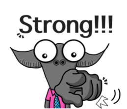 Khwai (Thai buffalo) sticker #9839697