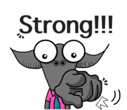 Khwai (Thai buffalo) sticker #9839697