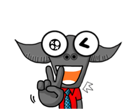 Khwai (Thai buffalo) sticker #9839698