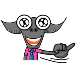 Khwai (Thai buffalo) sticker #9839699