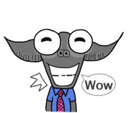 Khwai (Thai buffalo) sticker #9839701