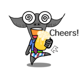 Khwai (Thai buffalo) sticker #9839702