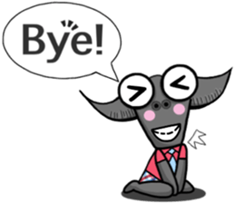 Khwai (Thai buffalo) sticker #9839703