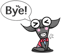 Khwai (Thai buffalo) sticker #9839703