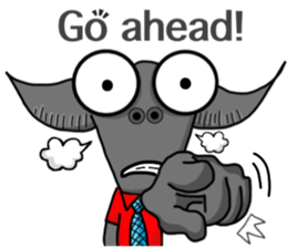 Khwai (Thai buffalo) sticker #9839706