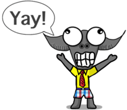 Khwai (Thai buffalo) sticker #9839711