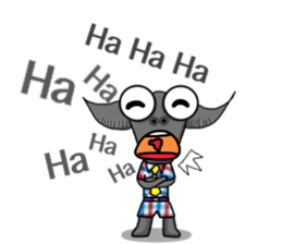 Khwai (Thai buffalo) sticker #9839712