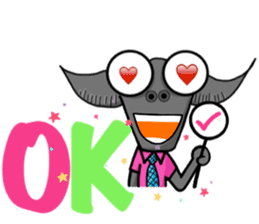 Khwai (Thai buffalo) sticker #9839717