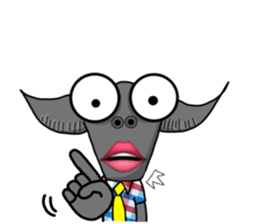 Khwai (Thai buffalo) sticker #9839721