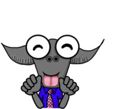 Khwai (Thai buffalo) sticker #9839722