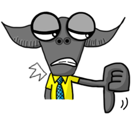 Khwai (Thai buffalo) sticker #9839723