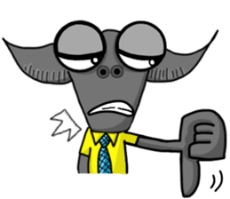 Khwai (Thai buffalo) sticker #9839723