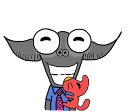 Khwai (Thai buffalo) sticker #9839724