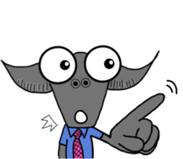 Khwai (Thai buffalo) sticker #9839725