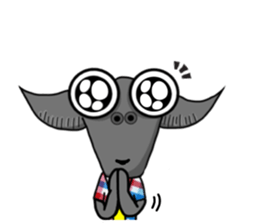 Khwai (Thai buffalo) sticker #9839733