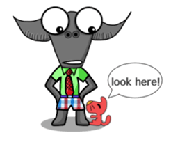 Khwai (Thai buffalo) sticker #9839734