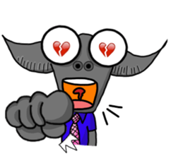 Khwai (Thai buffalo) sticker #9839735