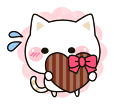 Cat to concern(Valentine's day ver.) sticker #9839770
