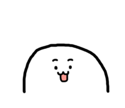 Mr. egg emoticon sticker #9840246