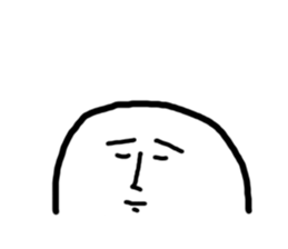 Mr. egg emoticon sticker #9840248