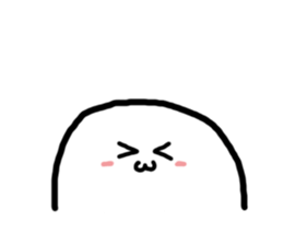 Mr. egg emoticon sticker #9840250