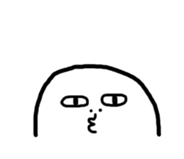 Mr. egg emoticon sticker #9840251