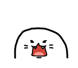 Mr. egg emoticon sticker #9840253