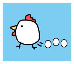 Mr. egg emoticon sticker #9840254