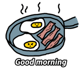 Mr. egg emoticon sticker #9840255